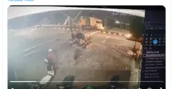 Publik Sempat Salahkan Sopir Truk Terobos Palang Kereta Api, Ternyata Ini Bukti CCTV yang Sebenarnya
