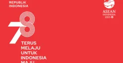 Logo HUT RI k 78 terbaru (Sumber : Webiste Resmi Setneg)