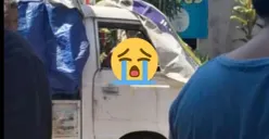 Seorang pria penjual omprengan ditemukan meninggal dunia saat berhenti di jalan kampung di Sambiroto, Sabtu 22 Juli 2023 siang. (Sumber : Instagram @portalsemarang)