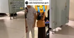 Klarifikasi Video Viral 2 Pelajar Berduaan di Toilet Mall Sebut Bantu Si Cewek Karena Terdengan Teriakan, Warganet: Nggak Masuk Akal (Sumber : twitter.com)