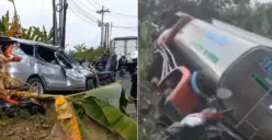 Kecelakaan Maut di Turunan TPS Jatibarang, 1 Pengendara Dikabarkan Tewas Tertabrak Truk Muatan Air