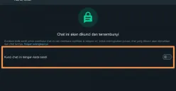 Berikut ini penyebab kunci chat WhatsApp tidak muncul di WhatsApp Mesengger dan WhatsApp Business.
