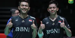 Fajar Alfian/Muhammad Rian Ardianto kantongi tiket ke semifinal BWF World Tour Finals 2023. (Sumber : PBSI)
