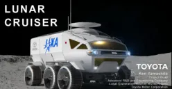 Kolaborasi Toyota dan Mitsubishi kembangkan rover penjelajah bulan berawak. (Sumber : global.toyota)