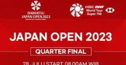 LINK LIVE STREAMING Perempat Final Japan Open 2023 Hari Ini, Saksikan Pertandingan 5 Wakil Indonesia