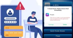 Cara Kerja Modus Penipuan Baru Lewat Aplikasi M-BCA, Nasabah Wajib Waspada (Sumber : Freepik & Twitter)