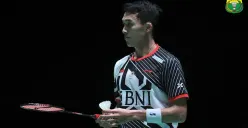 Jonatan Christie melaju ke perempat final French Open 2023. (Sumber : PBSI)