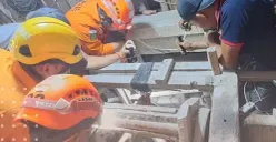 Evakuasi 8 penambang di tambang emas ilegal Banyumas terdapat banyak kendala, Sabtu 29 Juli 2023. (Sumber : Basarnas Cilacap)