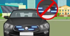 Hanya khusus untuk petugas, mobil pribadi dilarang menggunakan lampu strobo atau sirine demi kenyamanan pengguna jalan lainnya. (Sumber : Satlantas Polrestabes Semarang)