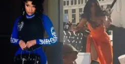 Selain Cardi B, sejumlah musisi ini juga pernah dilempar barang oleh penonton (Sumber : Kolase foto instagram.com/iamcardib dan Tangkapan layar Twitter)