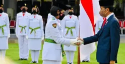 Ikuti Upacara 17 Agustus, Kini Warga Masyarakat Tak Perlu Lagi Pakai Masker