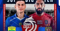 Link live streaming Persib Bandung vs Bali United FC tersedia di akhir artikel. Jadwal berlangsung hari ini, kick off pukul 19.00 WIB. (Sumber : vidio.com)