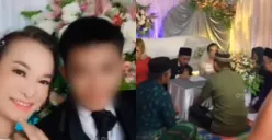 Remaja 16 tahun menikah dengan wanita 41 tahun di Sambas (Sumber : Instagram/@viralkak)