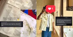 Baju motif tie dye dikira jamuran oleh laundry (Sumber : TikTok/@jeffrys_)