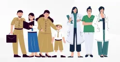 Seleksi CASN 2023, formasi didominasi untuk tenaga pendidik dan kesehatan. (Sumber : Instagram @bkngoidofficial)