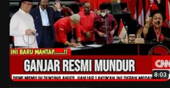 Beredar kabar yang menyebutkan bahwa Ganjar Pranowo mundur dari PDIP demi menangkan Anies Baswedan di Pilpres 2024.