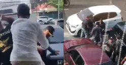 Pratu Marpaung dikeroyok Ormas Pemuda Pancasila. (Sumber : Instagram @infokejadiansemarang.new)