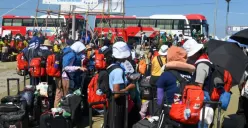 Kontingen Jateng dalam Jambore Pramuka Dunia Ke-25 telah dievakuasi. (Sumber : Instagram/scoutjamboree)