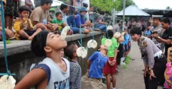 200 macam lomba 17 Agustus 2023 lucu bikin ngakak terbaru. (Polri)