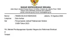 3 jadwal penting CPNS dan PPPK September 2023, jika mau lolos, jangan lewatkan! (Sumber : instagram.com/cpnsindonesia.id)