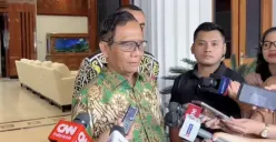 Mahfud MD mengaku telah mendapatkan informasi mengenai penetapan Menteri Pertanian Syahrul Yasin Limpo (SYL) sebagai tersangka. (Sumber : Instagram @mohmahfudmd)