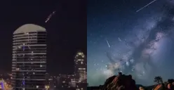 Catat Tanggal dan Jam Terjadinya Hujan Meteor Perseid di Langit Indonesia (Sumber : Kolase foto Freepik dan instagram.com/fhd_vn)