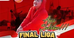 Final Liga Bola Voli antarkelurahan se-Kota Semarang, Minggu 13 Agustus 2023. (Sumber : Pemkot Semarang)