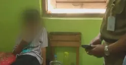 Muhamad Nashan Haidar, siswa kelas 5 SD di SDN Babadan, Desa Sumberejo, Kecamatan Bonang, Kabupaten Demak, dianiaya 3 teman sekelas karena tak memberi contekan. (Sumber : YouTube Lintas iNews)