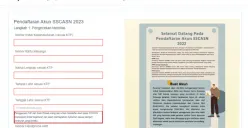 Ilustrasi | Website SSCASN memiliki fitur baru ASN Karier untuk penjelasan informasi jabatan yang dibuka. (Sumber : SC sscasn.bkn.go.id)