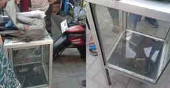 Maling kotak amal di Masjid Bismilah, Karang Kimpul RT 05 RW 02 Kelurahan Tambakrejo Kecamatan Gayamsari Kota Semarang, diserbu warga, Senin 14 Agustus 2023. (Sumber : Instagram @infokejadiansemarang.new)