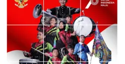 Marching Band Gita Bahana Smepsa SMPN 1 Semarang akan tampil di Istana Negara pada Upacara HUT Ke-78 Kemerdekaan RI (Sumber : Instagram/mbgbs.official)