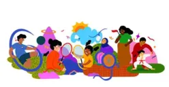 Google Doodle tampilkan perayaan Kemerdekaan ke-78 Republik Indonesia. (Sumber : Google)