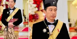 Ini Makna Baju Daerah Ageman Songkok Singkepan Ageng yang Dikenakan Presiden Jokowi, Biasa Dikenakan Oleh Raja dari Keraton