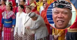Akhirnya Menteri Basuki Hadimuljono Beberkan Alasan Singkap Baju Erick Tohir Saat Upacara di Istana