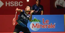 Anthony Ginting melaju ke semifinal Indonesia Masters 2024. (@sinisukanthony)