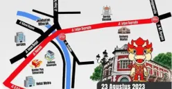 Info Pengalihan Arus Kota Semarang Rabu Sore: Hindari 3 Jalan Ini, Ada Kirab Budaya Rakernas
