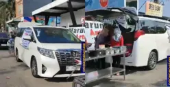 Jualan Nasi Pakai Mobil Alphard, Aksi Pedagang Ini Bikin Geger Warga: Orang Kaya Gabut Ya Gini (Sumber : Instagram/@infoponorogo)
