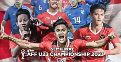 Link Streaming Indonesia vs Thailand Piala AFF U-23 2023 di HP Tayang di SCTV. (SCTV)