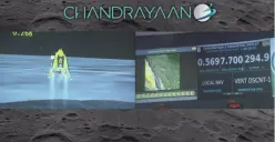 India Negara Pertama yang mendaratkan Pesawat Antariksa di Kutub Selatan Bulan. (Sumber : isro.gov.in)