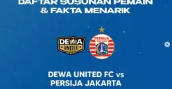 Link live streaming Dewa United vs Persija Jakarta di HP Malam Ini,