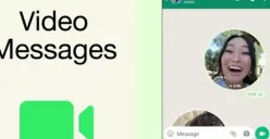 Cara mengirim pesan video instan di WhatsApp yang akan segera rilis. (WhatsApp)