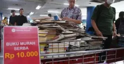 Jelang Tutup Permanen Toko Buku Gunung Agung Malah Banjir Pengunjung, Jual Buku Murah Mulai Rp 10 Ribuan (Sumber : instagram.com/ussfeed)