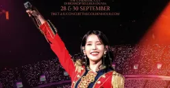 Konser IU The Golden Hour in Seoul bakal tayang di bioskop CGV 28 & 30 September 2023. (Sumber : iuconcertthegoldenhour.com)