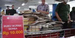 Jelang Tutup Permanen Toko Buku Gunung Agung Malah Banjir Pengunjung, Jual Buku Murah Mulai Rp 10 Ribuan