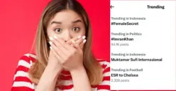 Twitter Ramai Tren #FemaleSecret, Sejumlah Wanita Bongkar Rahasianya di Media Sosial Sampai Selebtweet Juga Ikutan