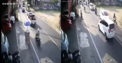 Geger Penjual Ditinggal Gerobak Cilok Putar Balik dan Jalan Sendiri, Warganet: Coba Diomongin Baik-baik