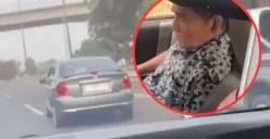 VIRAL Mobil Oleng di Tol Hampir Menabrak Pembatas Jalan, Ternyata Pengemudinya Seorang kakek yang Ditemani Sang Istri, Begini Kondisinya