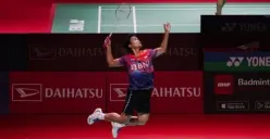 Ilustrasi | Ginting keok dibantai Li Shi Feng di Asian Games 2022(Sumber : instagram.com/sinisukanthony cr. @kurniawanbuntoro)