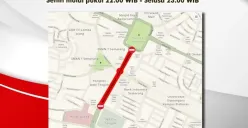 Info pengalihan arus lalu lintas Kota Semarang, Jalan Pahlawan akan ditutup 2 hari pada 4-5 September 2023 mulai Senin malam ini pukul 22.00 WIB. (Sumber : Pemprov Jateng)