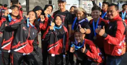 Atlet Jawa Tengah bawa pulang 39 medali emas dari Popnas XVI Palembang, Sumatera Selatan. (Sumber : Dok. Pemprov Jawa Tengah)